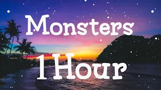 All Time Low - Monsters  [ 1Hour Loop ] | Lyrics