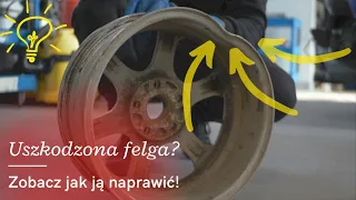 Prostowanie felgi - Prostowarka do felg unitrol - Jak wyprostować felgę?