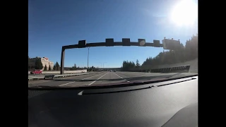Timelapse. Road drive Seattle Downtown - Snoqualmie Summit
