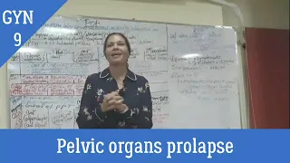 9) Pelvic organs prolapse 14/11/2020
