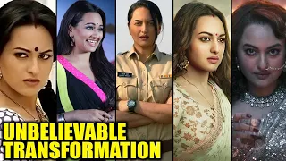 Sonakshi Sinha's Unbelievable Transformation for Various Characters In The Films