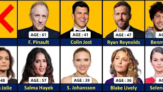 Hollywood Actresses And Their Husbands/Boyfriends - AGE Comparison