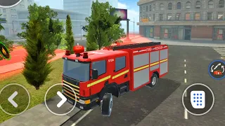 Fire Truck Driving Game 2020 - Firefighter Rescue Service Simulator #3 - Android GamePlay