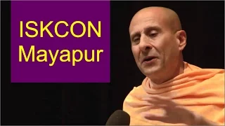 Radhanath Swami at ISKCON Mayapur on 2016-02-26