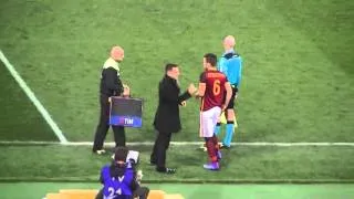 Roma-Palermo, Kevin Strootman ritorna in campo dopo l'infortunio. Ovazione del pubblico