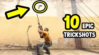 10 hardest TRICKSHOTS! - CS:GO BEST ODDSHOTS #614