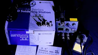 Gordak 868D SMD Soldering Station - Unboxing and Testing