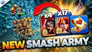 Use MASS VALKYRIES after ROOT RIDER Nerf in TH16 | Best Clash of Clans Strategies