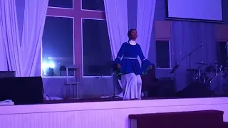 13:46 Dance Ensemble founder,Jeanna Booker, ministering to "My Worship" by Darrel Walls