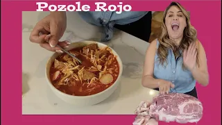 Pozole Rojo con pata de Puerco | Red Pozole (with Pigs Feet!)