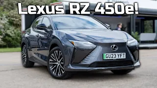 Lexus RZ First Drive: A Luxury All-Electric SUV! | TotallyEV