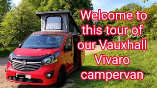 Vauxhall Vivaro Campervan tour