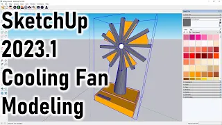 SketchUp Tutorial For Beginners: Getting Started With 3D Fan
