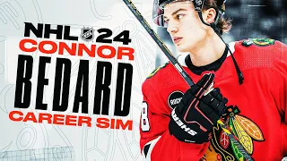 NHL 24 CONNOR BEDARD CAREER SIMULATION