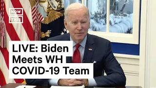 Biden, Harris Meet White House COVID-19 Response Team | LIVE