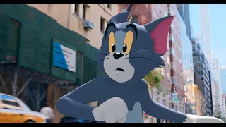 Tom and Jerry movie clips [HD 1080p] | Skateboard chase (2021)