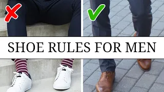 5 Shoe Rules Every Man Should Know 2022 | Simple Shoe Mistakes To Avoid | Shoes Hacks For Men | MHFT