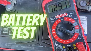 HOW TO USE A DIGITAL MULTIMETER ON A CAR BATTERY