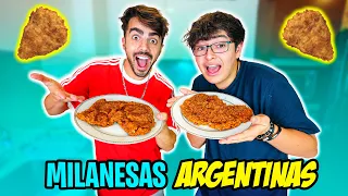 COMO HACER MILANESAS ARGENTINAS CON FEDE VIGEVANI! | Guarura Cocina