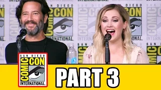 THE 100 Season 4 Comic Con Panel (Part 3) - Eliza Taylor, Lindsey Morgan, Marie Avgeropoulos