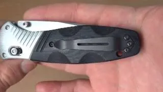 Benchmade Barrage 581. Steel m390