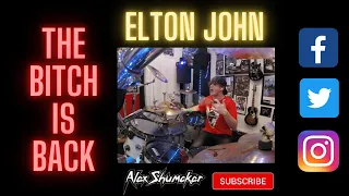 15 year old drummer Alex Shumaker "The Bitch Is Back" Elton John