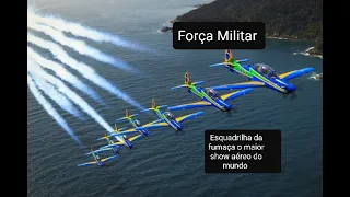 Esquadrilha da fumaça o maior show aéreo do mundo