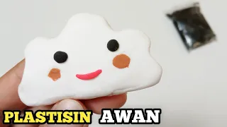 Cara Membuat Kerajinan Plastisin Bentuk Awan | Sangat Mudah | Kerajinan Tangan