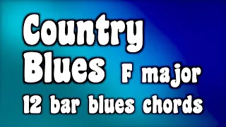 Country Blues in F major, 12-bar blues country backing track, 188bpm. Have fun!