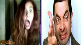 Mr bean on onegle best scary and funny prank