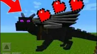 Como invocar o ender dragon e domar ele no minecraft.