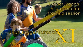 JUGGER COACH: How to Train Your Team. A Complete Training Session GUIDE [Uhus Jugger Tutorials #11]