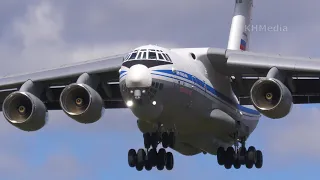 quiet landing IL-76 with engines from IL-96