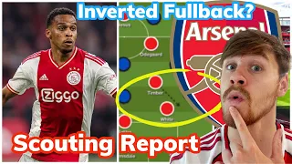 Why Jurrien Timber is EXACTLY What Arsenal Need- Tactical Analysis, Role Under Arteta