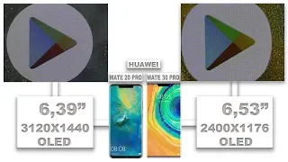 Huawei Mate 30 Pro VS Huawei Mate 20 Pro Display Quality