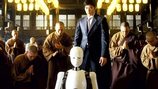 Robot Become A Monk While Working At A Temple | Movie Recap