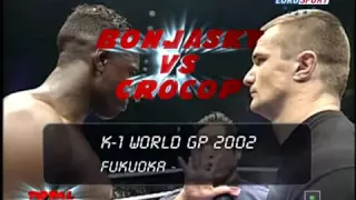 Remy bonjasky vs Mirco cro cop - K1 Word GP 2002 Yokohama