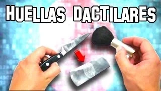 ✔ Cómo Descubrir las Huellas Dactilares | Truco de la Policia