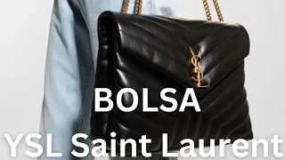 YSL Saint Laurent Loulou Bag Medium Black