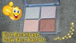 REVIEW & DEMO: Dior Backstage Glow Face Palette