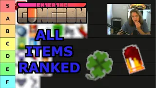 Enter The Gungeon All Items Tier list! | Every item ranked!