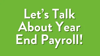 2023 Year End Payroll Checklist