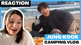 BTS VLOG - 'Jung Kook Camping Vlog' - Reaction