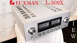 Luxman L-509X HiFi Integrated Amplifier Review - Sensational