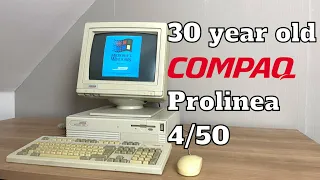 30yr old Compaq Prolinea 4/50