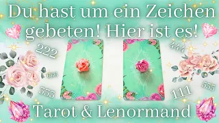 ⚡️💙😊Du hast um ein Zeichen gebeten! HIER ist es!😊💖🔮⚡️💚LENORMAND & TAROT✨ Auswahlorakel✨Orakel