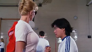 Leslie Easterbrook as Officer Callahans boobs in Police Academy 3 Back In Training 1986