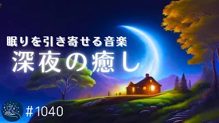 【睡眠用BGM】深夜の癒し　リラックスと眠りを引き寄せるヒーリング音楽　睡眠導入に効果的なバイノーラルビート#1040｜madoromi