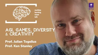 #81  JULIAN TOGELIUS, Prof. KEN STANLEY - AGI, Games, Diversity & Creativity [UNPLUGGED]