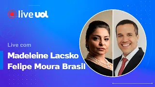Bolsonaro e Lira, pesquisa Ipespe, fala de Tebet e mais: Felipe Moura Brasil e Madeleine Lacsko